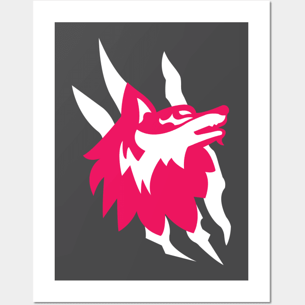 Starwolf logo Wall Art by urufangu